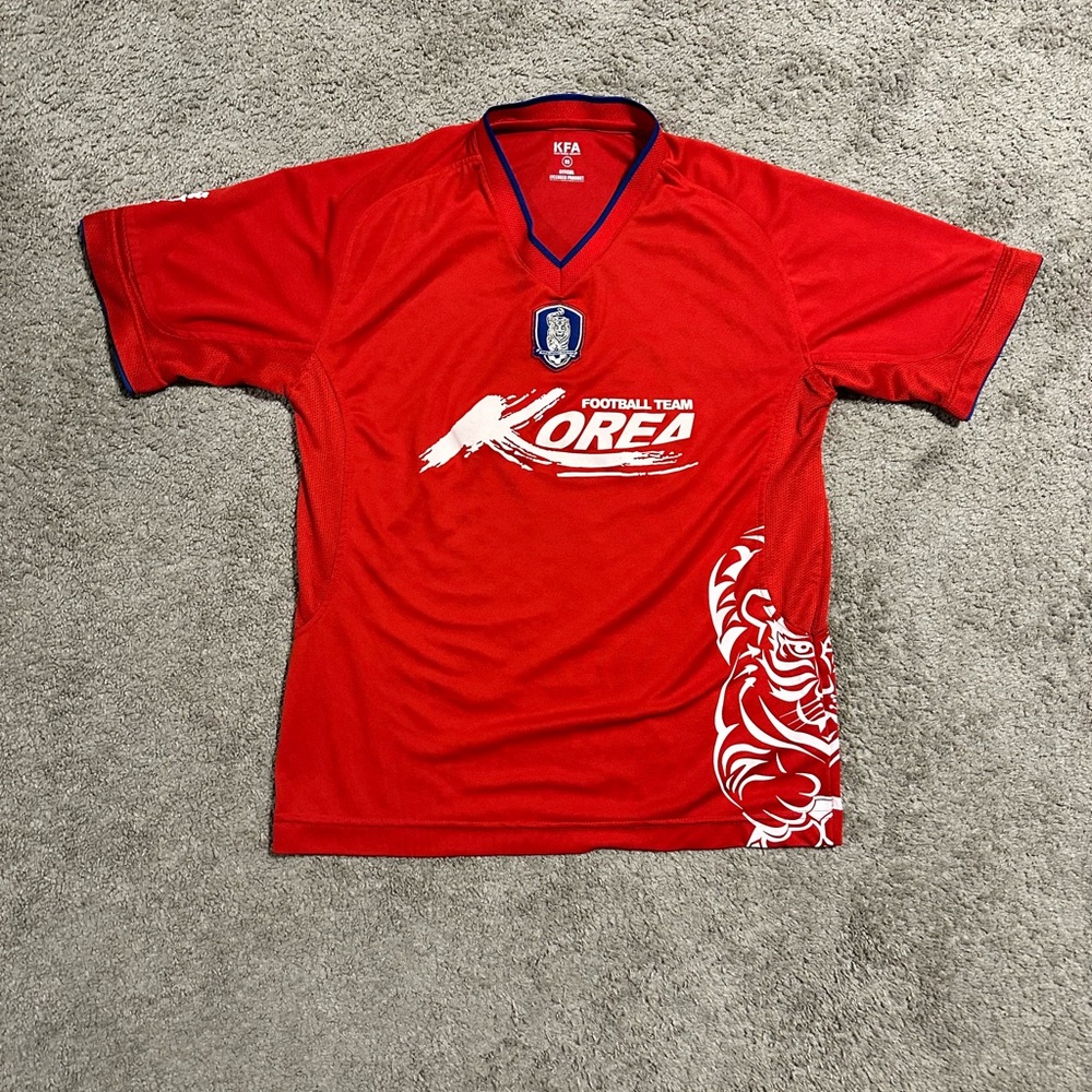 FA Red Jersey with Blue Trim